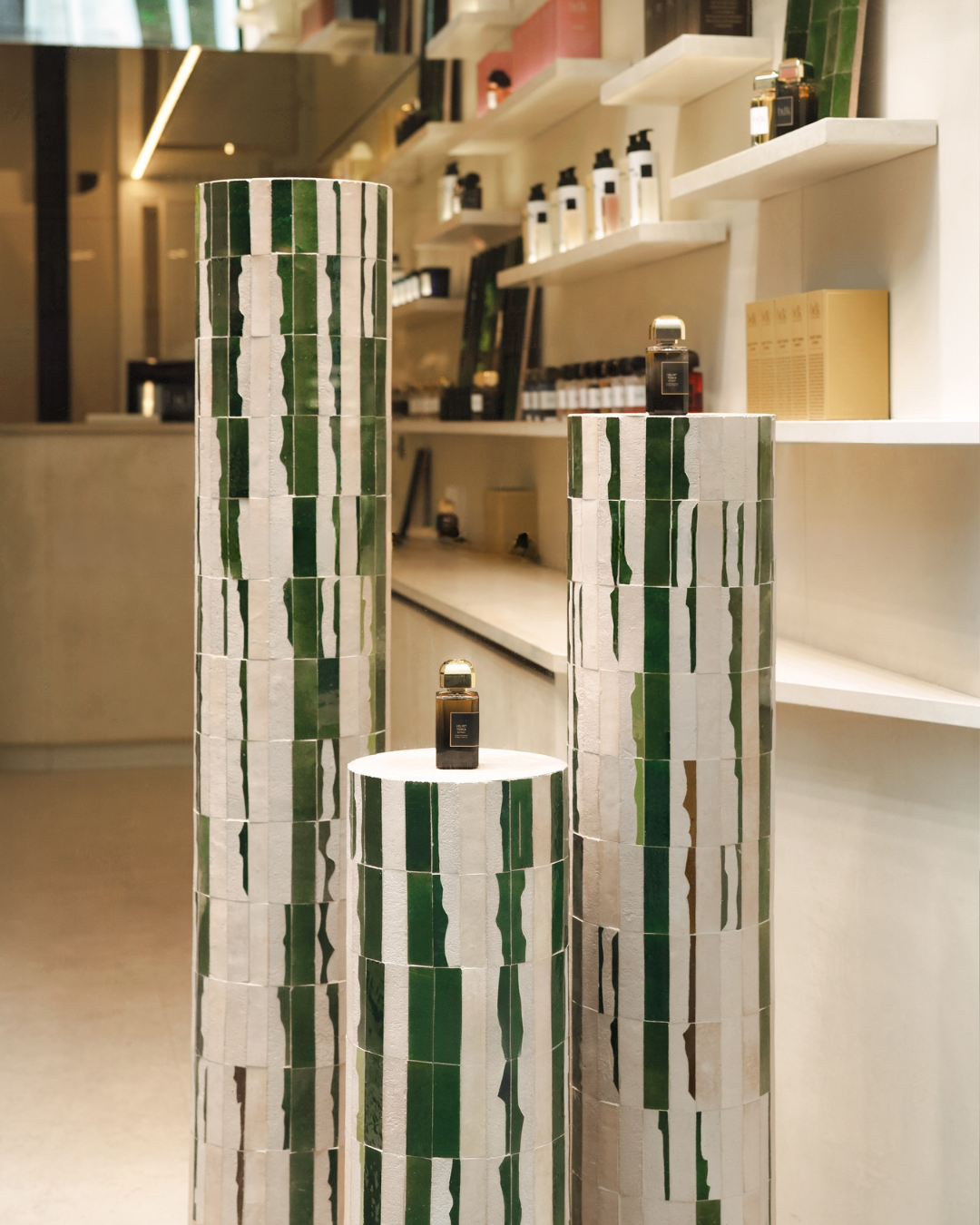Samir Mazer and BDK parfums collaborations art totem sculpture