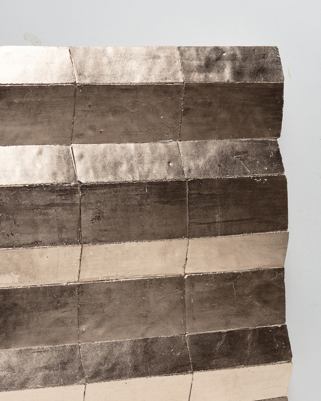 detail Samir mazer pliage moongold zellige art