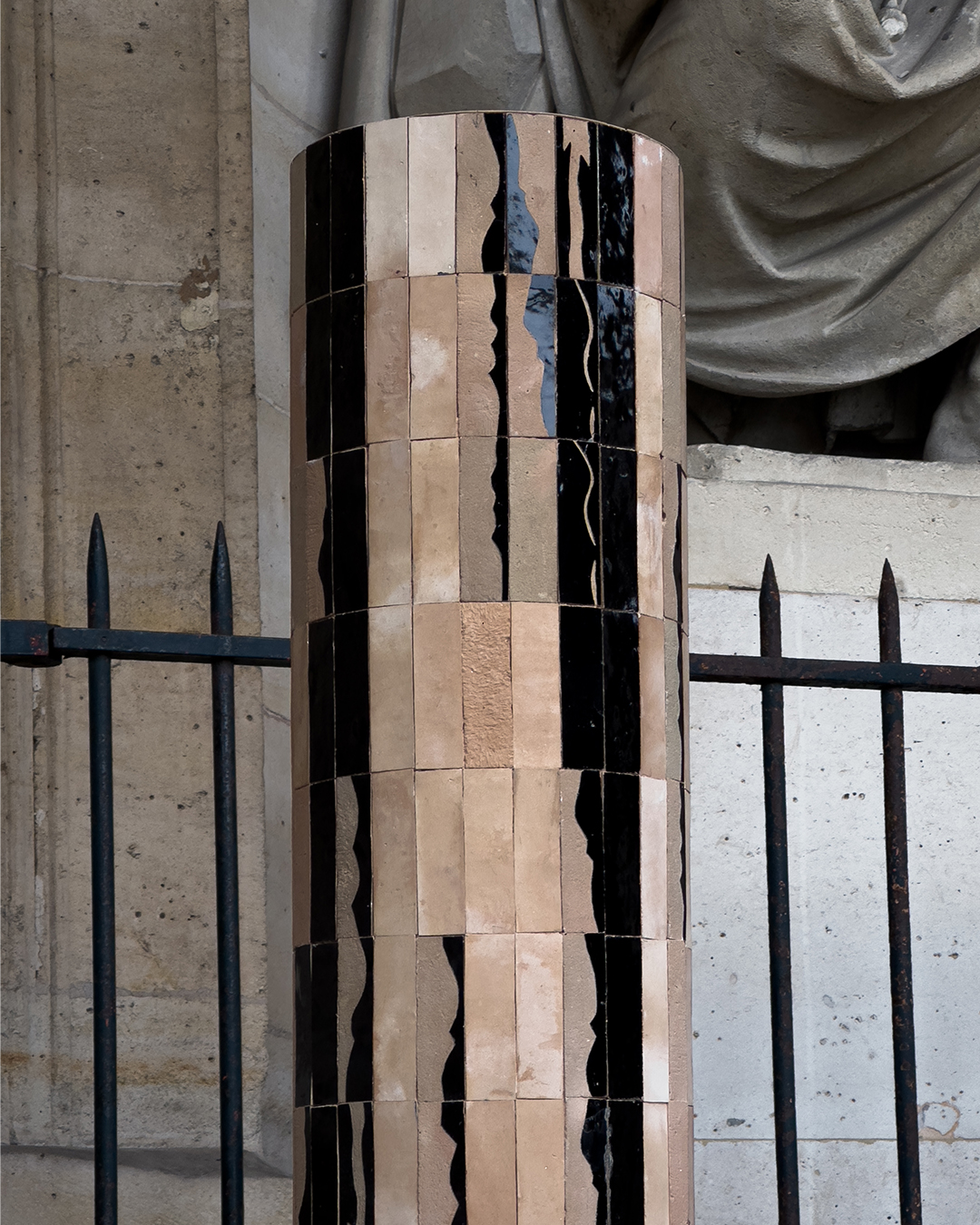 detail of the totem ya sin by samir mazer